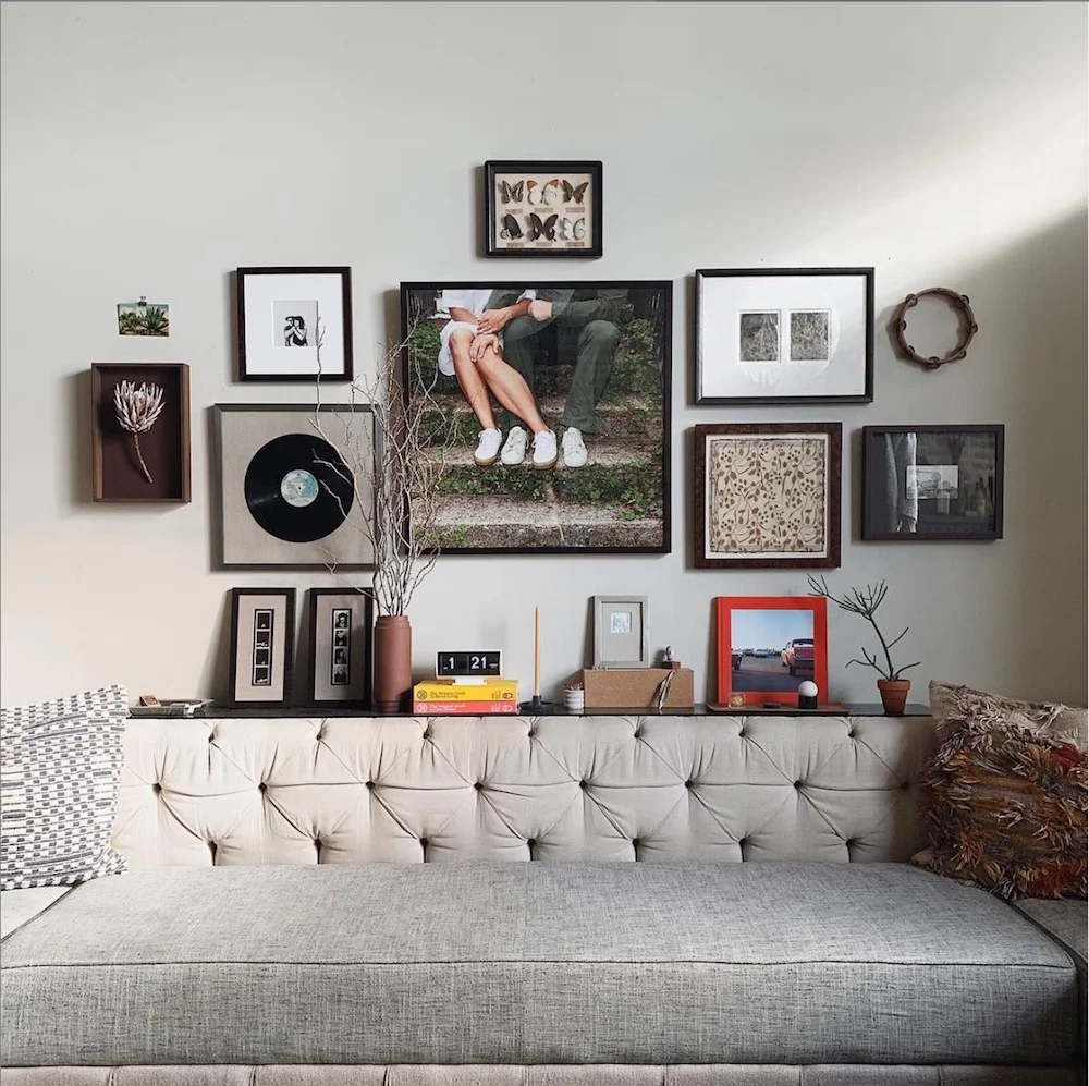 Voila - the finished product! From curation to selection to delivery and installation , we strive to make all custom projects inspiring and effortless .