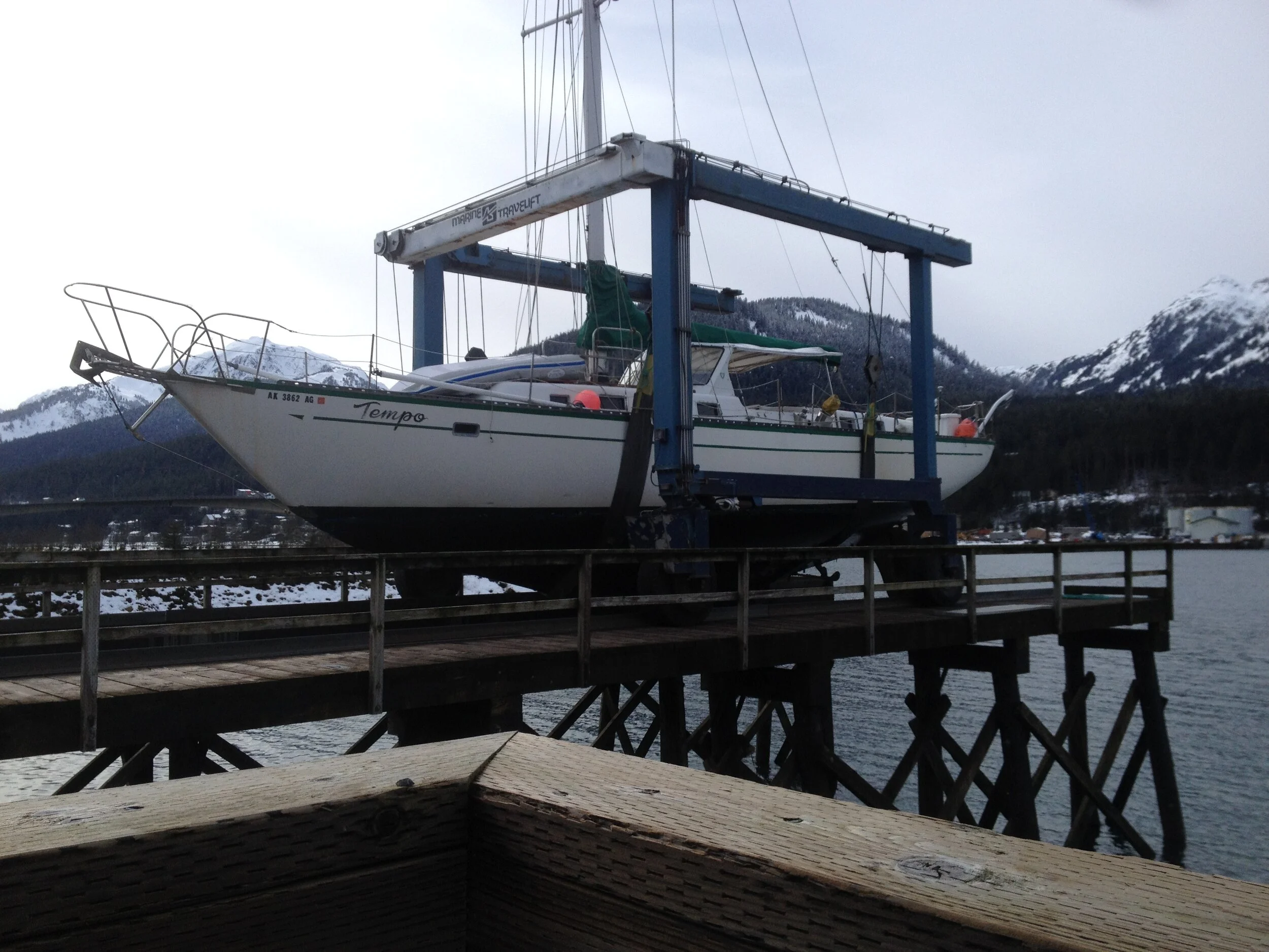 First Haul out March 2017