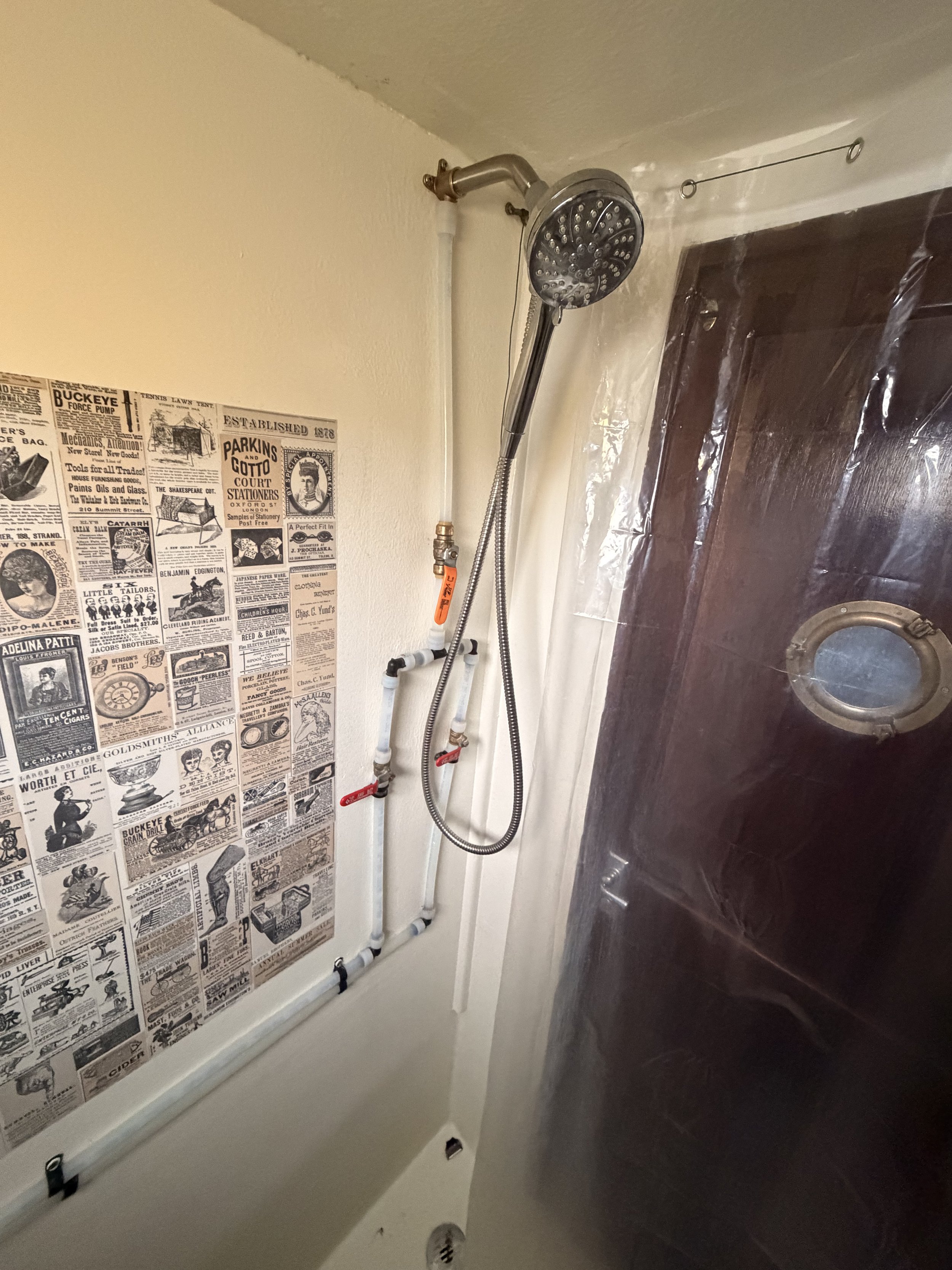 The Year was 2023. The challenge was hot running water.