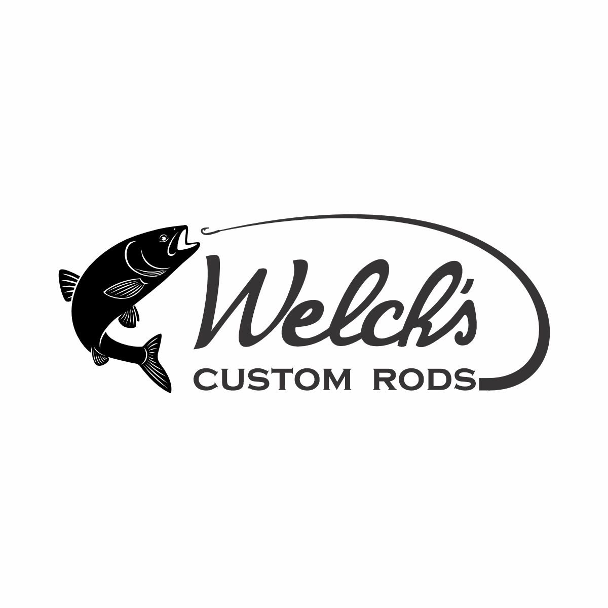 Welch's Custom Rods logo