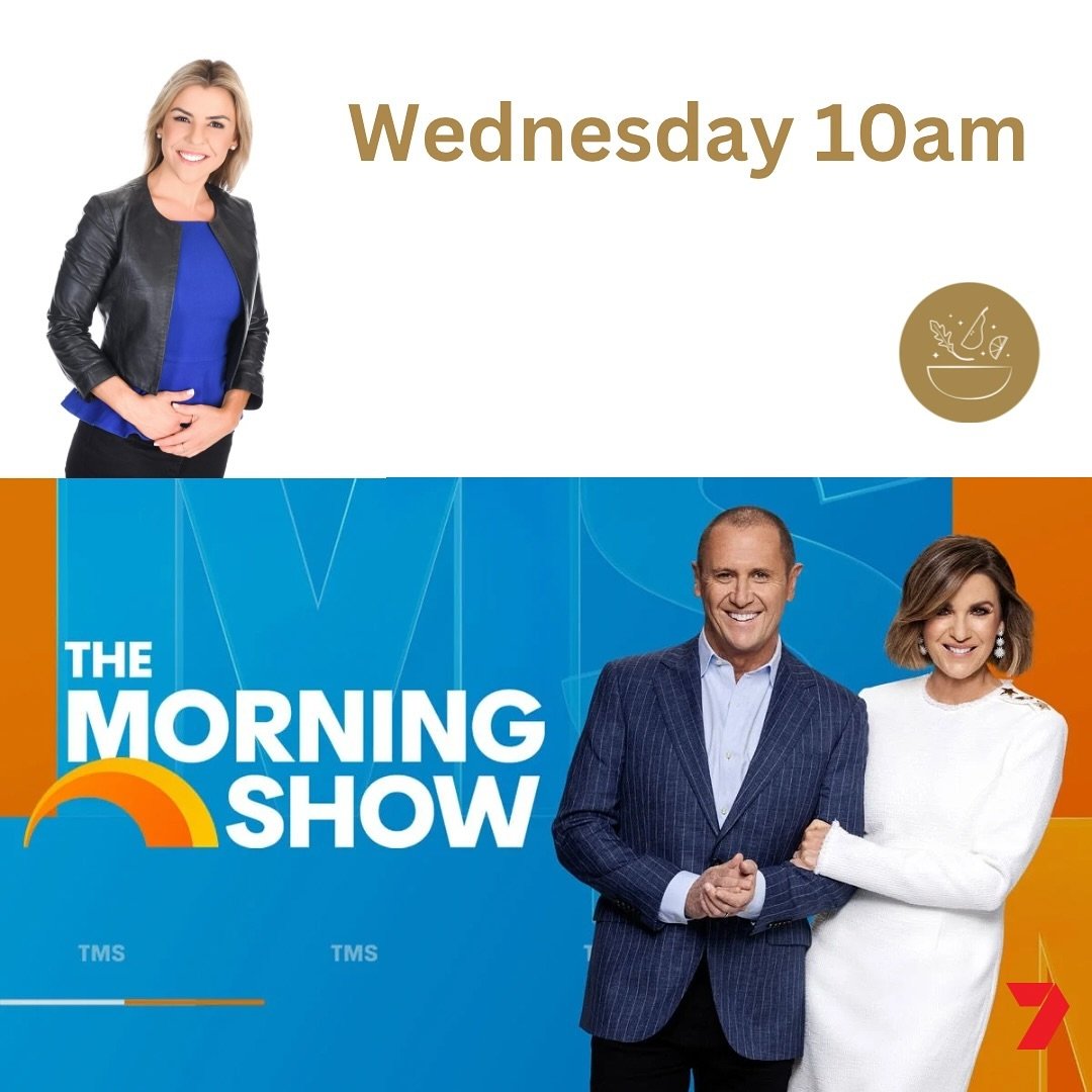 Back on @morningshowon7 tomorrow around 10am ✨ Talking about a topic that touches us all, every time we do our grocery shop 🛒⭐️ See you soon! 🎥💡

#themorningshow #nutrition #dietitian #mediadietitian #tvdietitian #healthy #healthyfood #supermarket