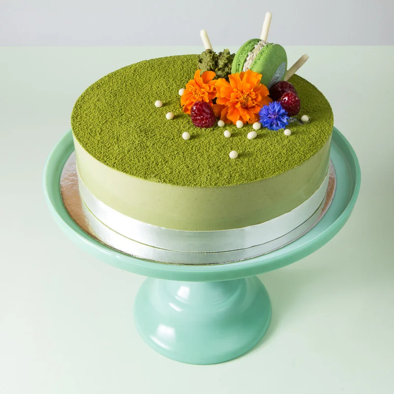 Green Tea Mousse Cake