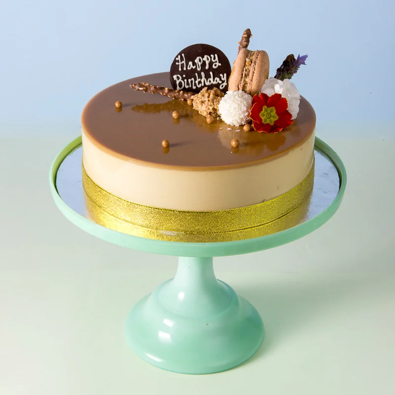 Hazelnut Praline Mousse Cake