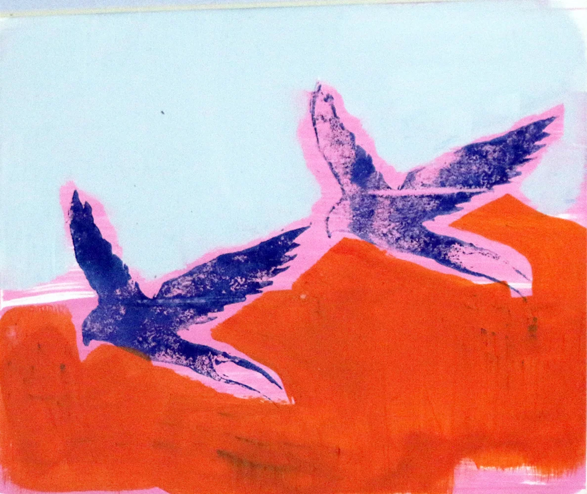 Leigh Sinclair Untitled Acrylic, Ink £70