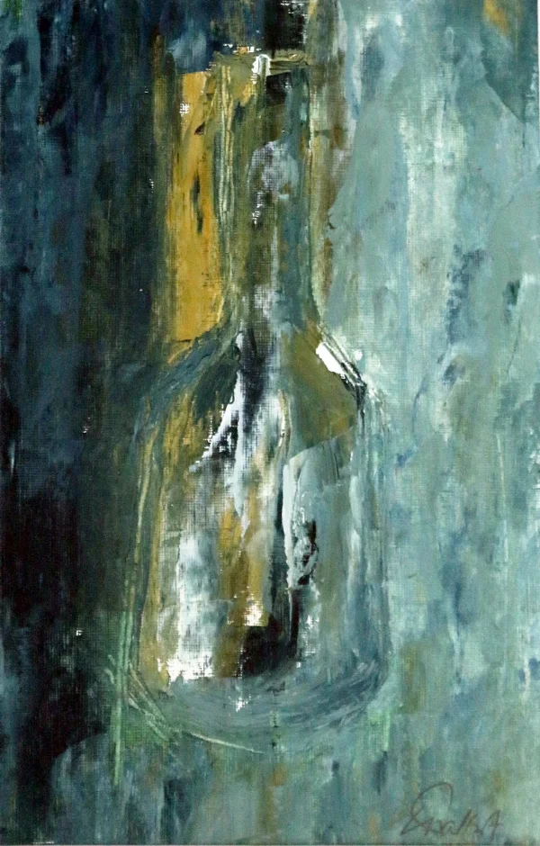 Kathy Talbot Empty Bottle Full of Love Acrylic £125