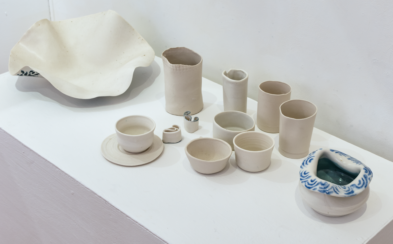 We also have a small collection of work by Len Rees in Memorandium in Oriel Fach 1