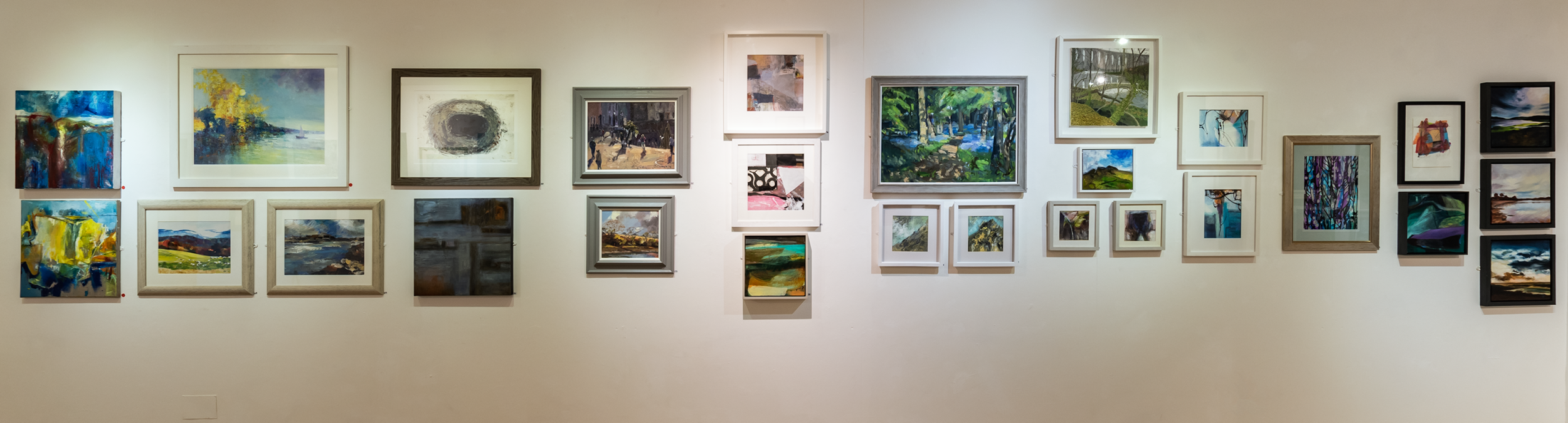 Images of Winter Open Exhibition 2018 at Oriel Q Photo credit: David Street