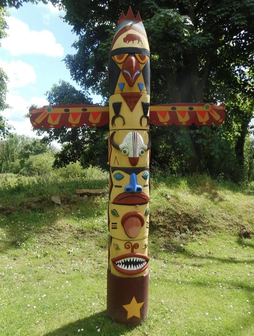 Native American Themed Totem Pole - Lindy Dennis.jpg