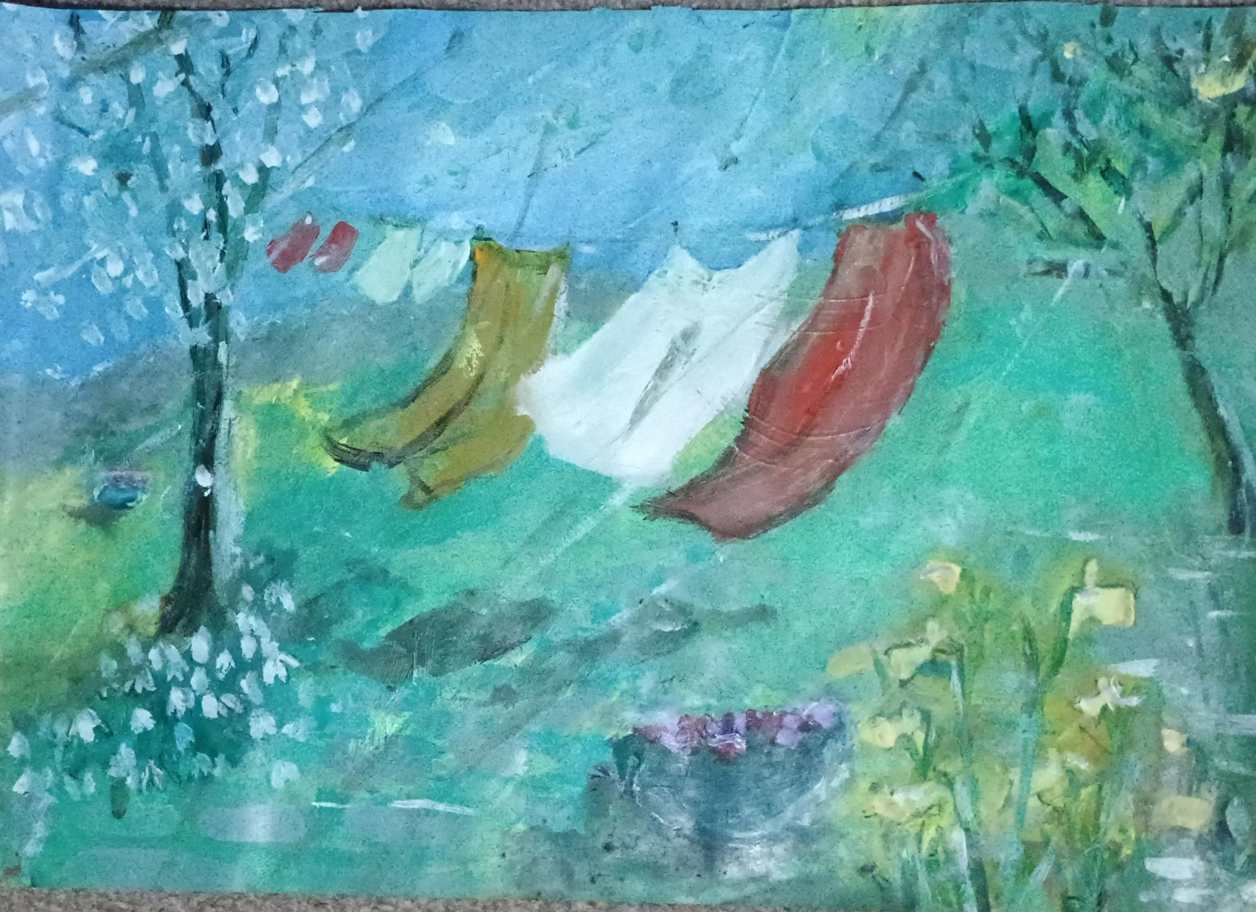 Wind in the Washing - Sarah John