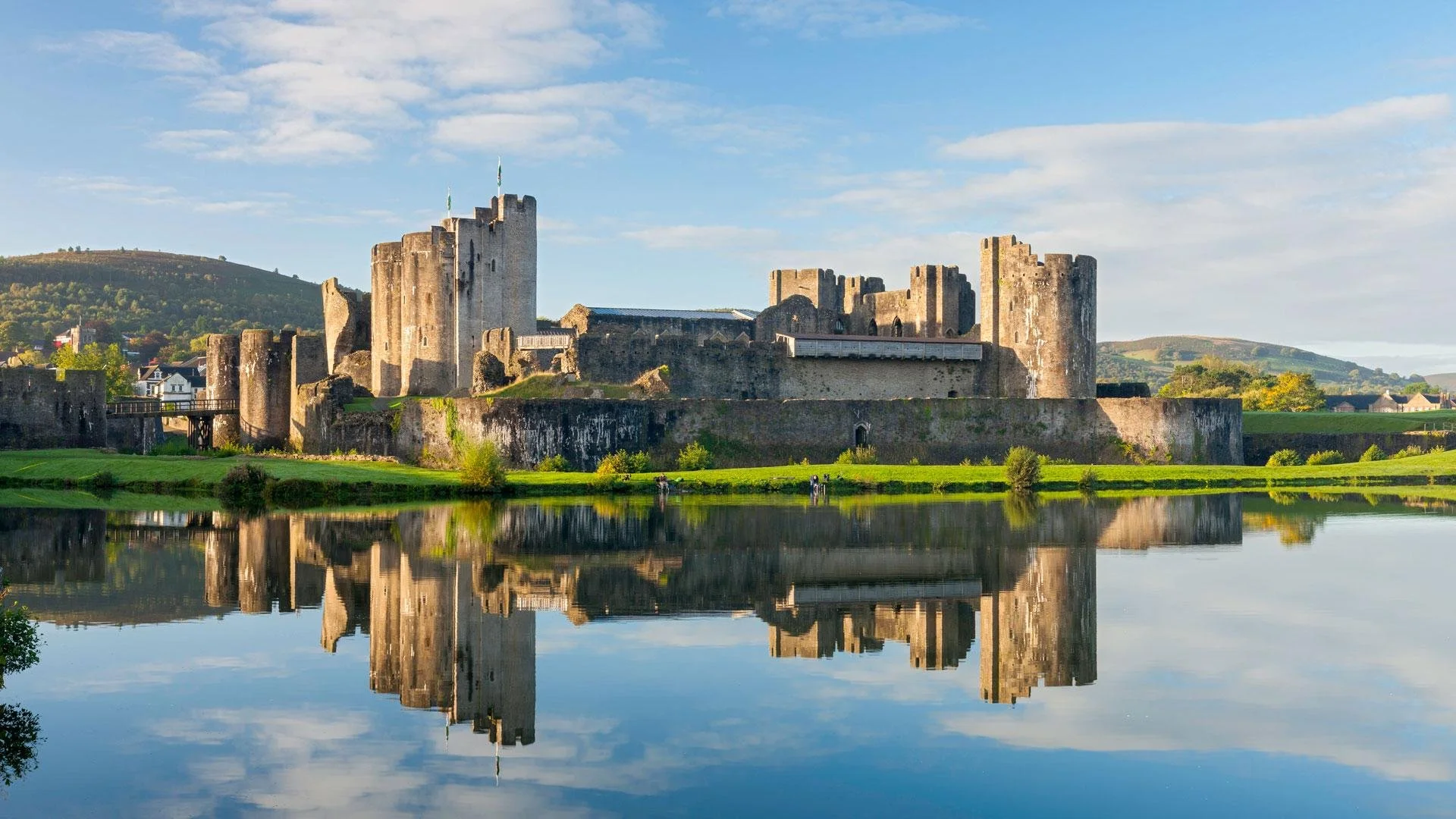 Caerphilly Castle Interpretation Regeneration
