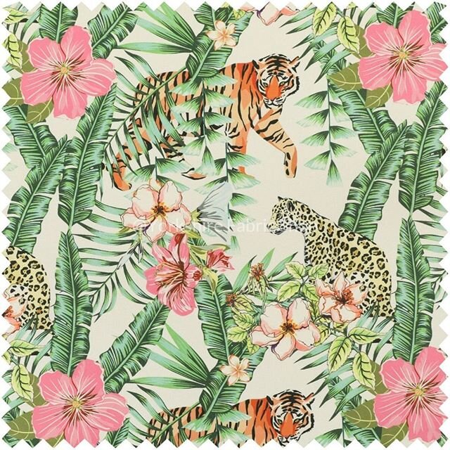 Bring the tropical trend into your home with this wildlife fabric from Yorkshire Fabric Shop. ⁠
⁠
View all of their fabrics here:⁠
https://www.yorkshirefabricshop.com/fabric-finder⁠
⁠
#upholsteryfabric #interiorfabric #interiorgoals #interiorforyou #