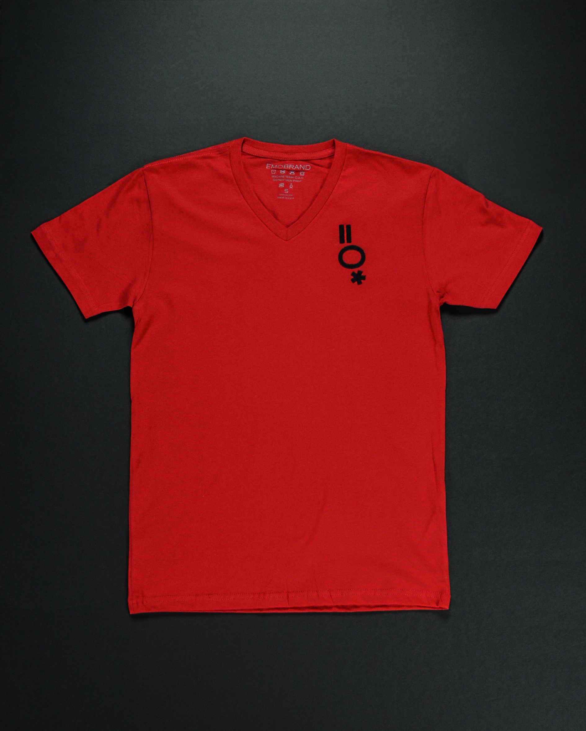 Affection Red V Neck