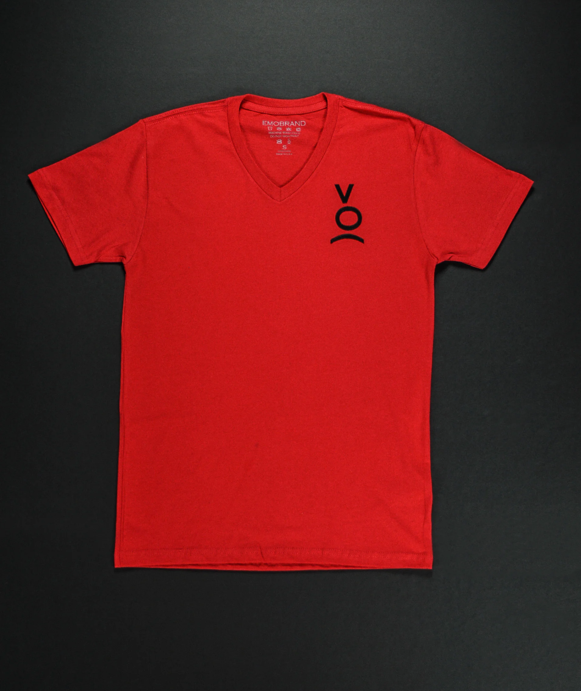 Angry Red V Neck