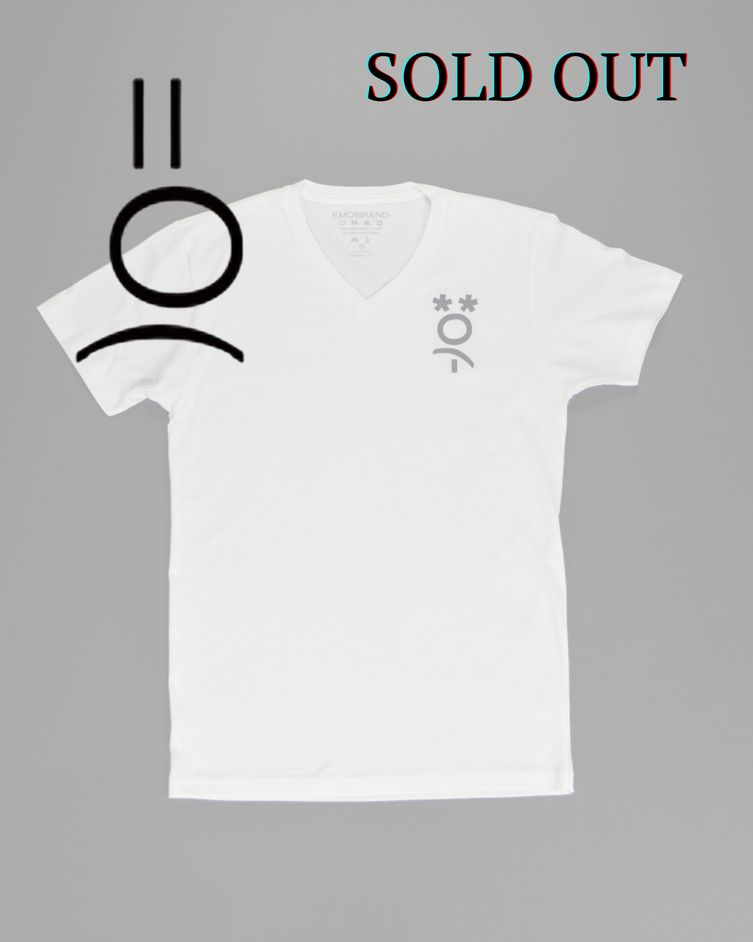 SOLD OUT KnockOut White V Neck