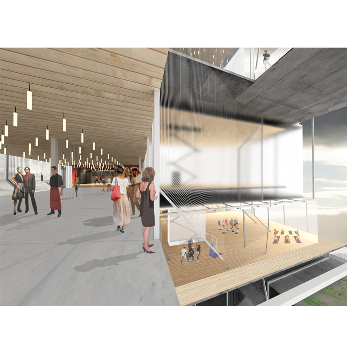 view of reception space