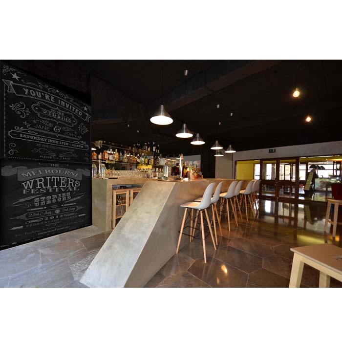 view of bar