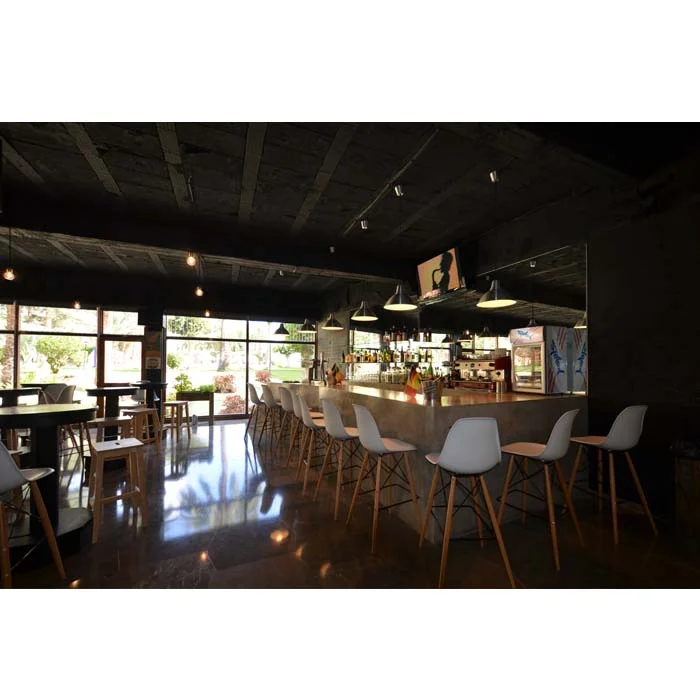 view of bar from entry