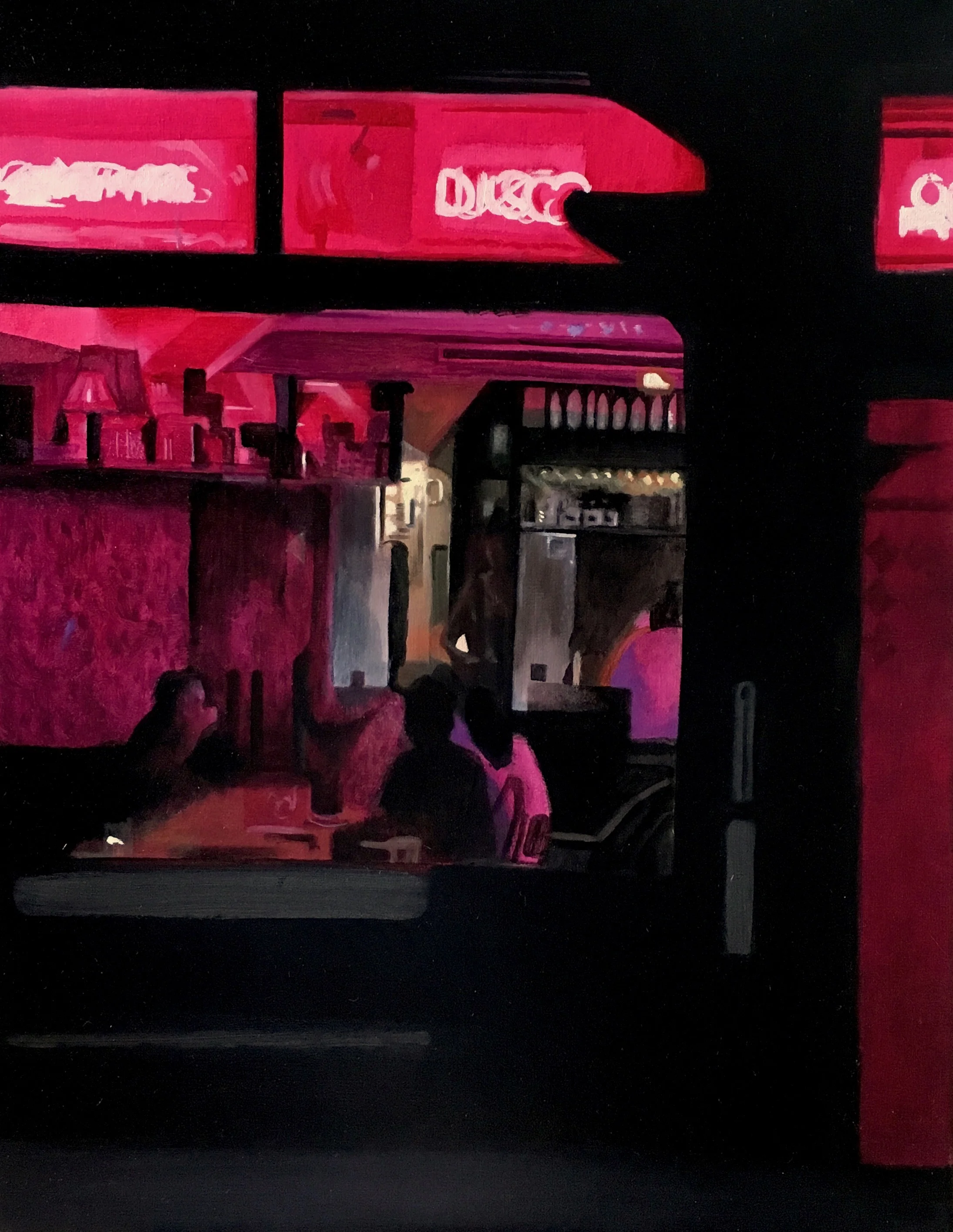 Caledonian Road - oil on linen 35 x 45cm