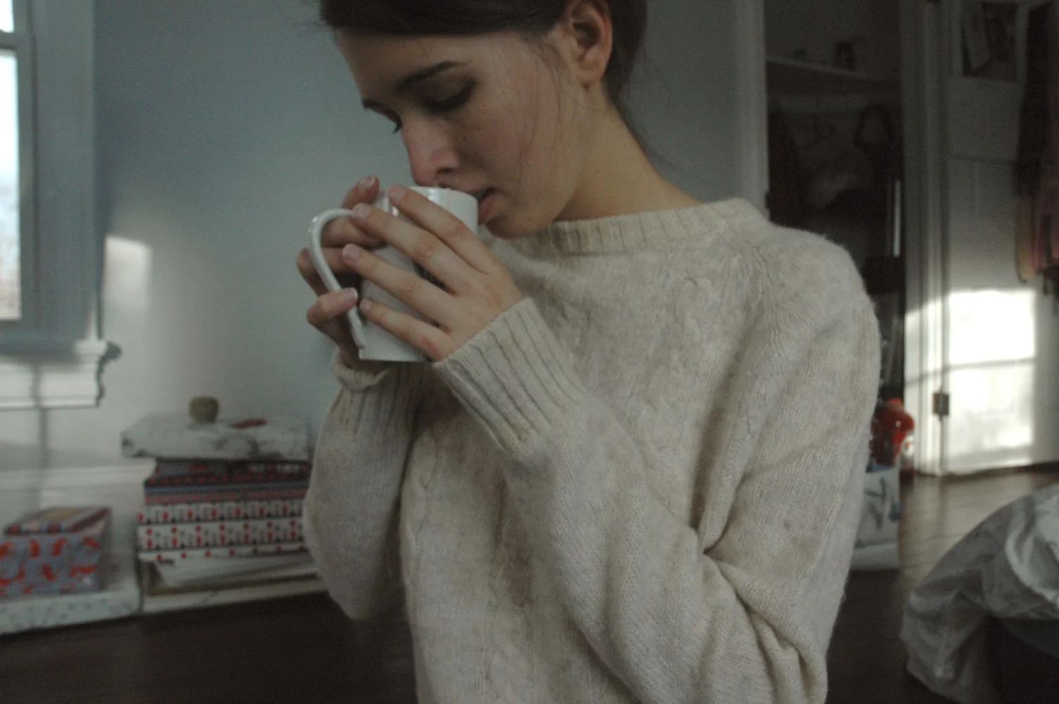 cozy wool sweater
