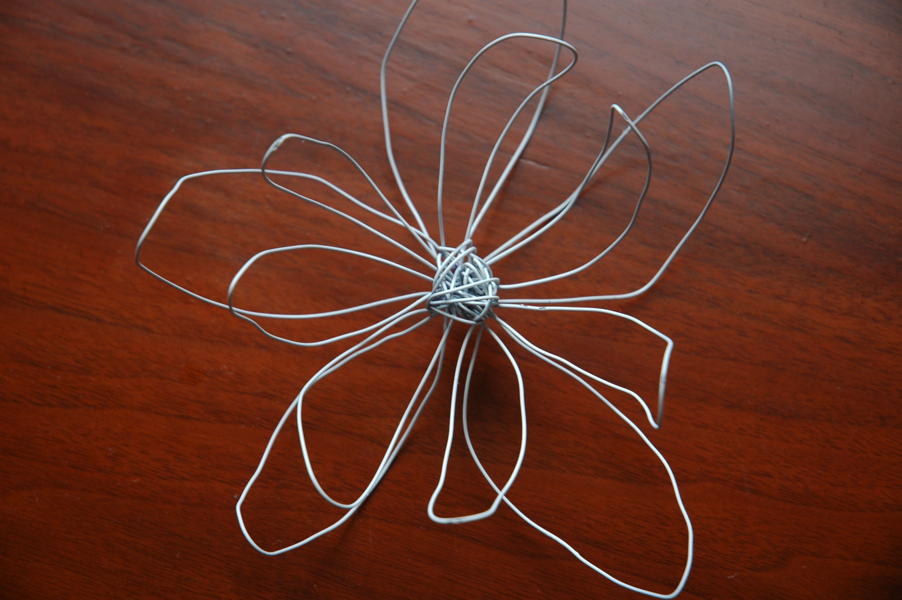 wire flowers