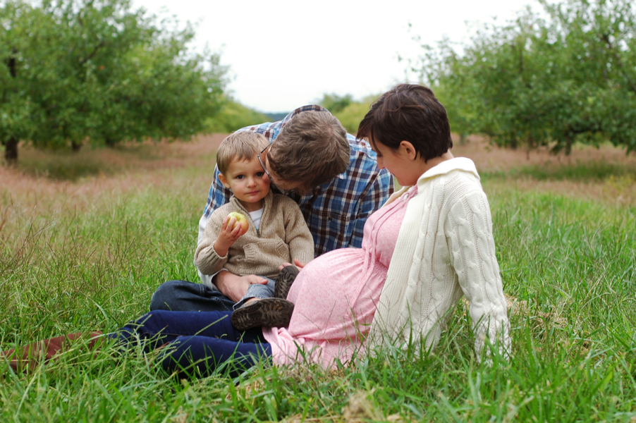 family portrait autumn