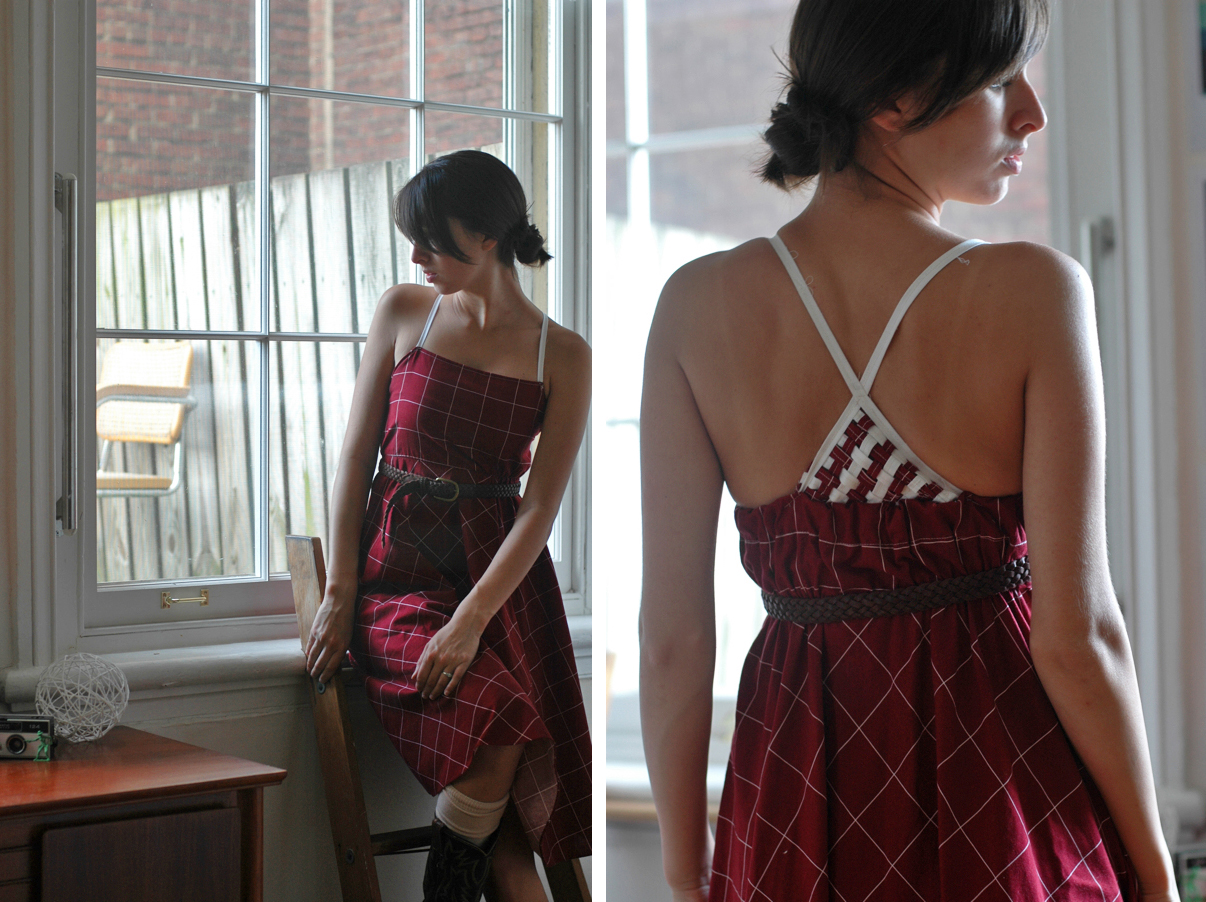 restyled vintage fall dress