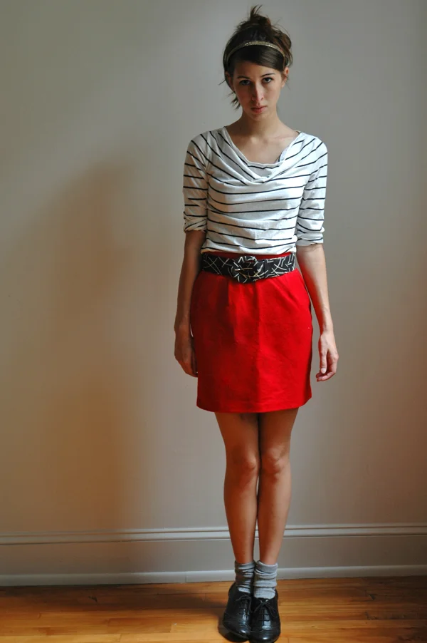 mod mini skirt