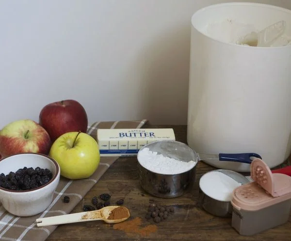 Fine and Feathered Emily's Apple Cake
