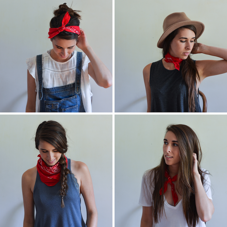 How to Style a Bandana