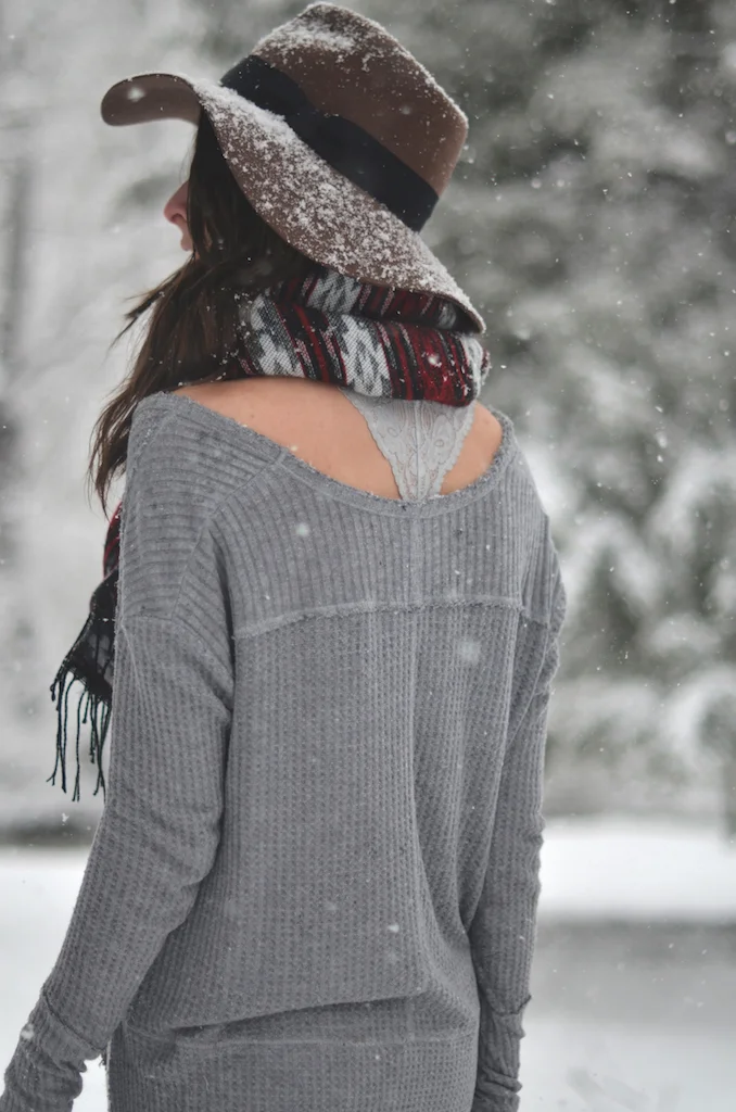 Lace Bralette Thermal style