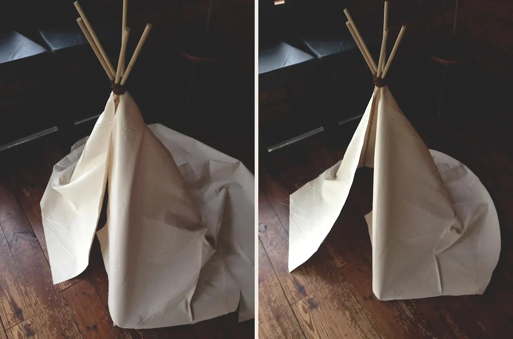 Pet teepee DIY