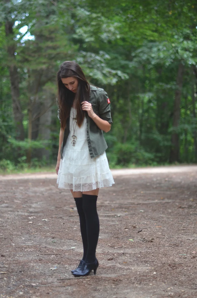 Thigh High Socks Styling