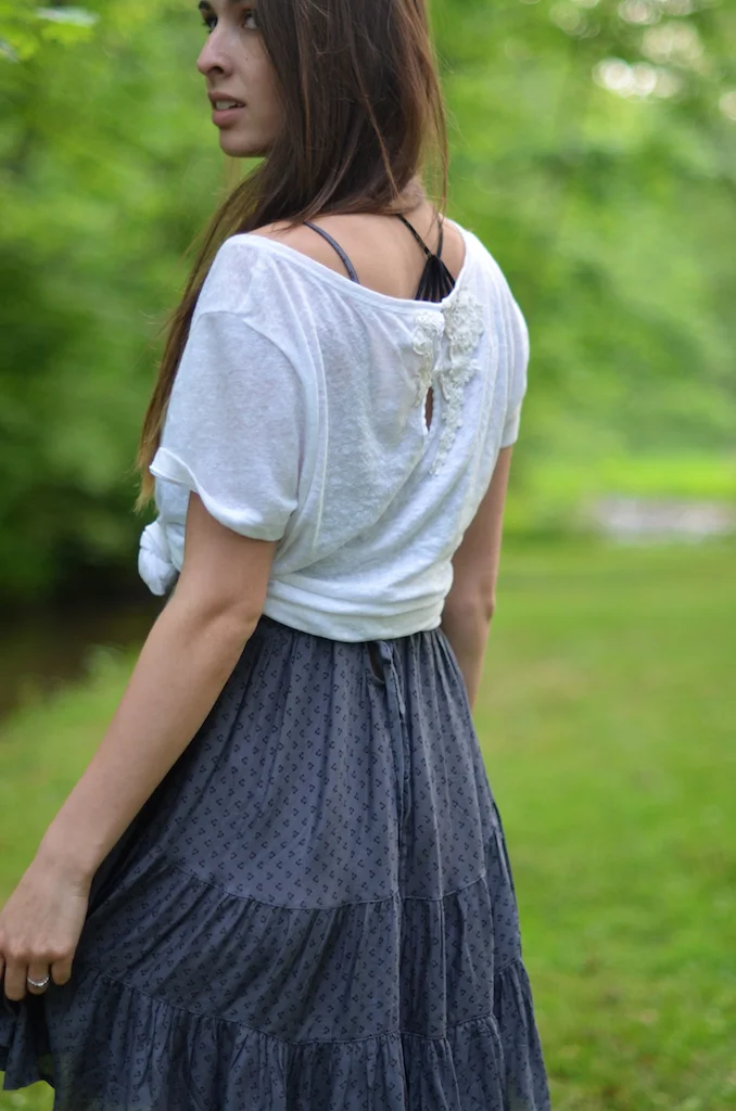 Strappy Back Bra Dress Styling