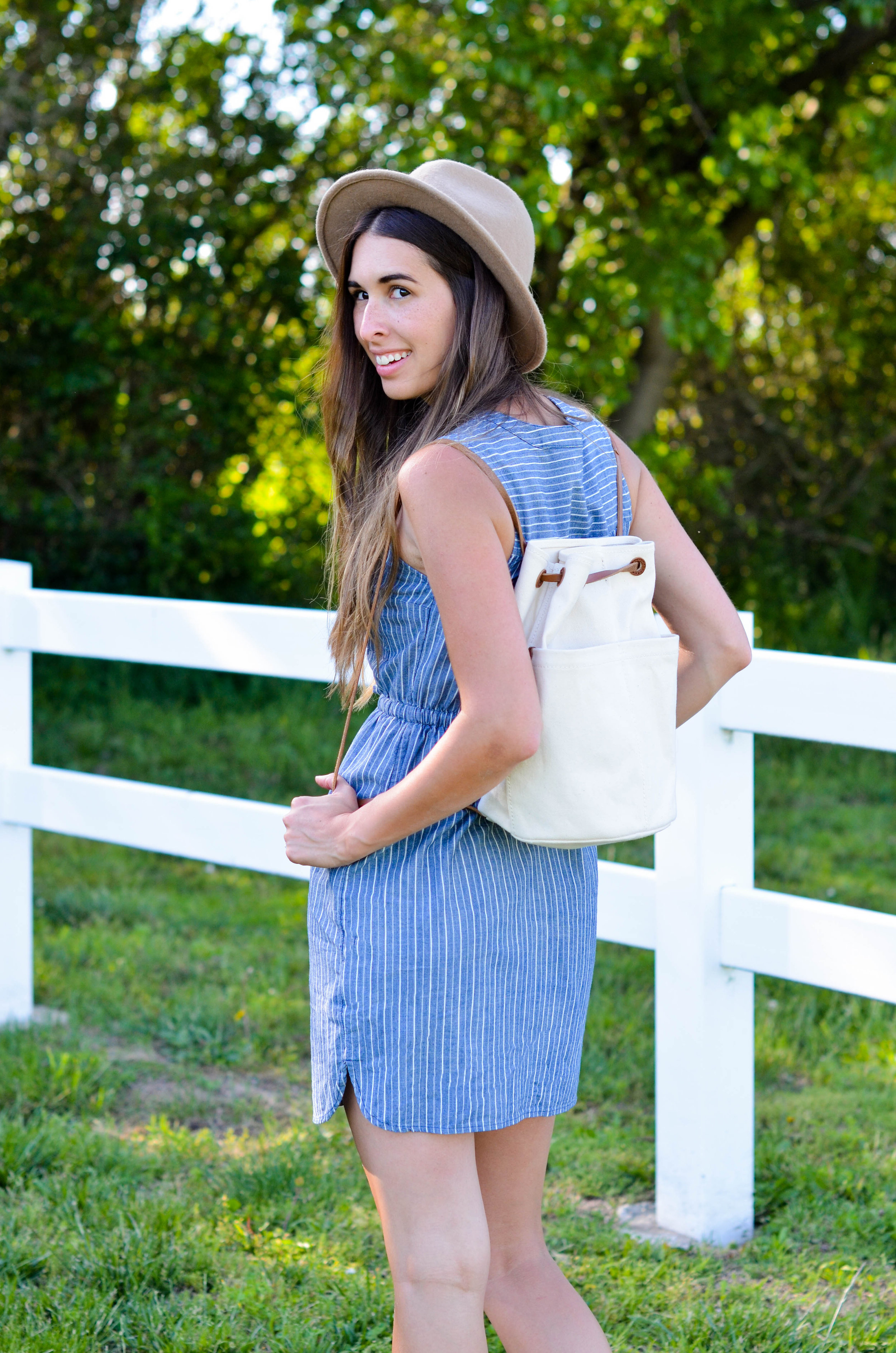 Fine and Feathered - Summer Style Striped Dress