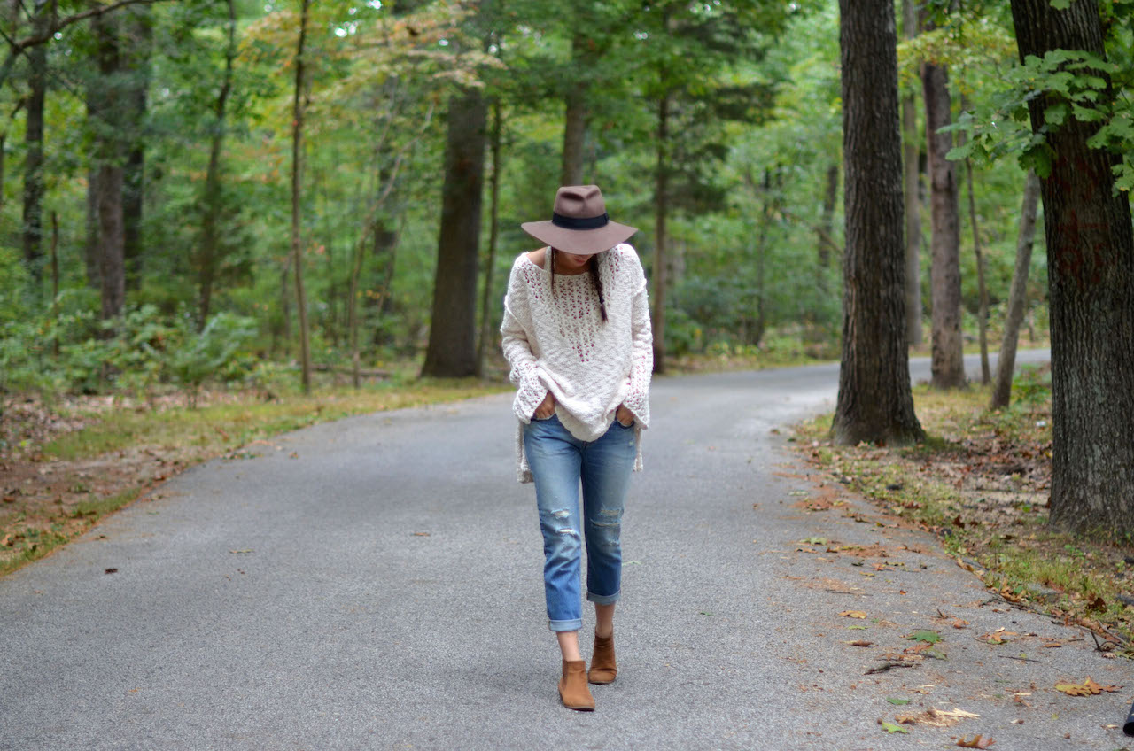 Fine and Feathered - Oversized Sweater Style