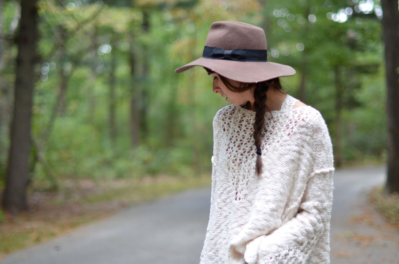 Fine and Feathered - Oversized Sweater Style