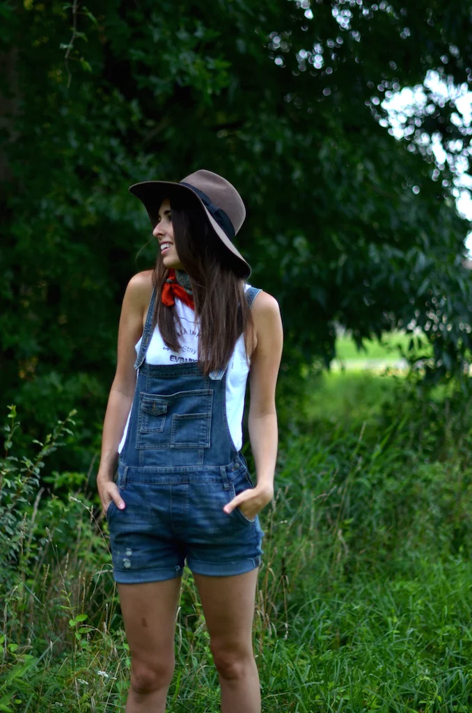 Fine and Feathered - Summer Shortalls