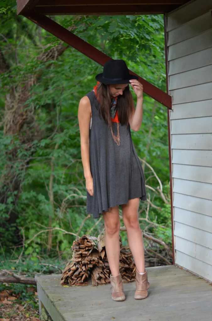 Fine and Feathered - Free People Tunic Styled
