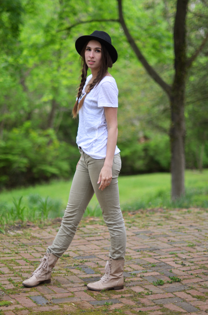Fine and Feathered - White Tee Style