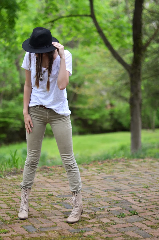 Fine and Feathered - White Tee Style
