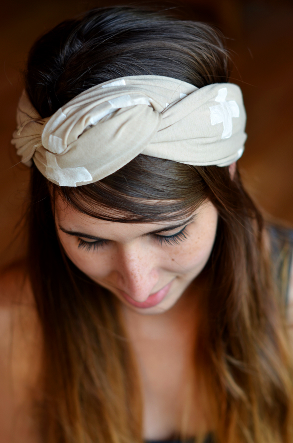 Fine and Feathered - Head Scarf DIY