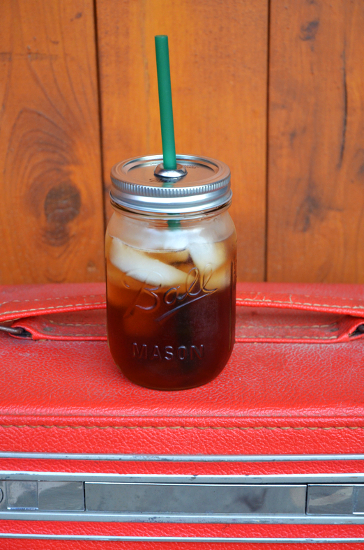 Fine and Feathered - Mason Jar To-Go Cup