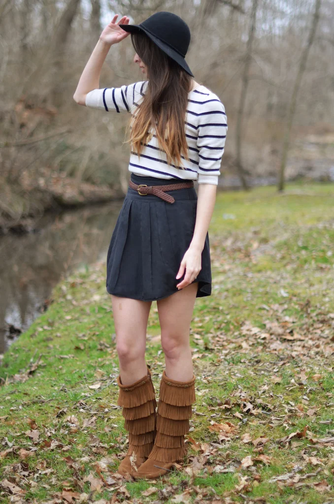 Fine and Feathered - Stripes and Fringe