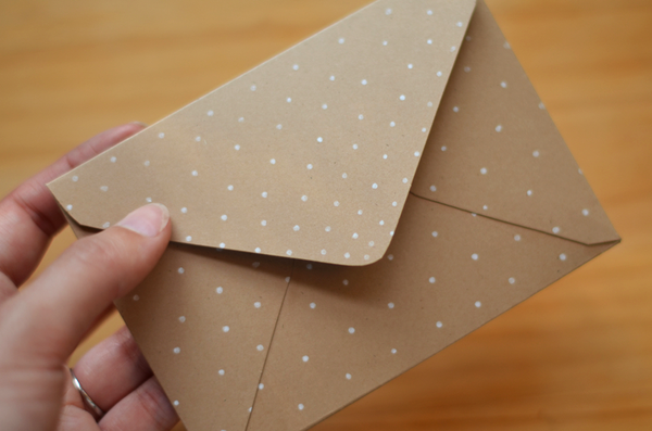 Fine and Feathered DIY Envelope