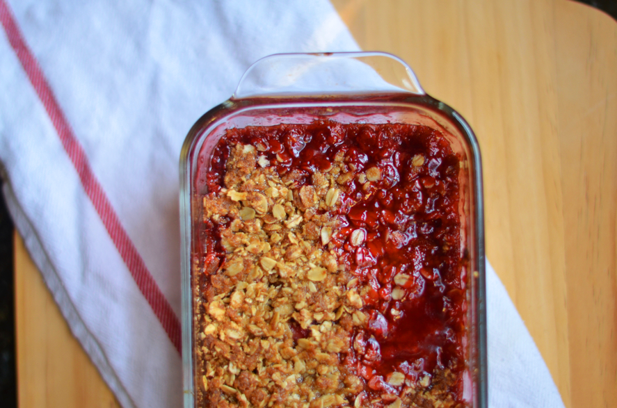 Strawberry Rhubarb Crisp