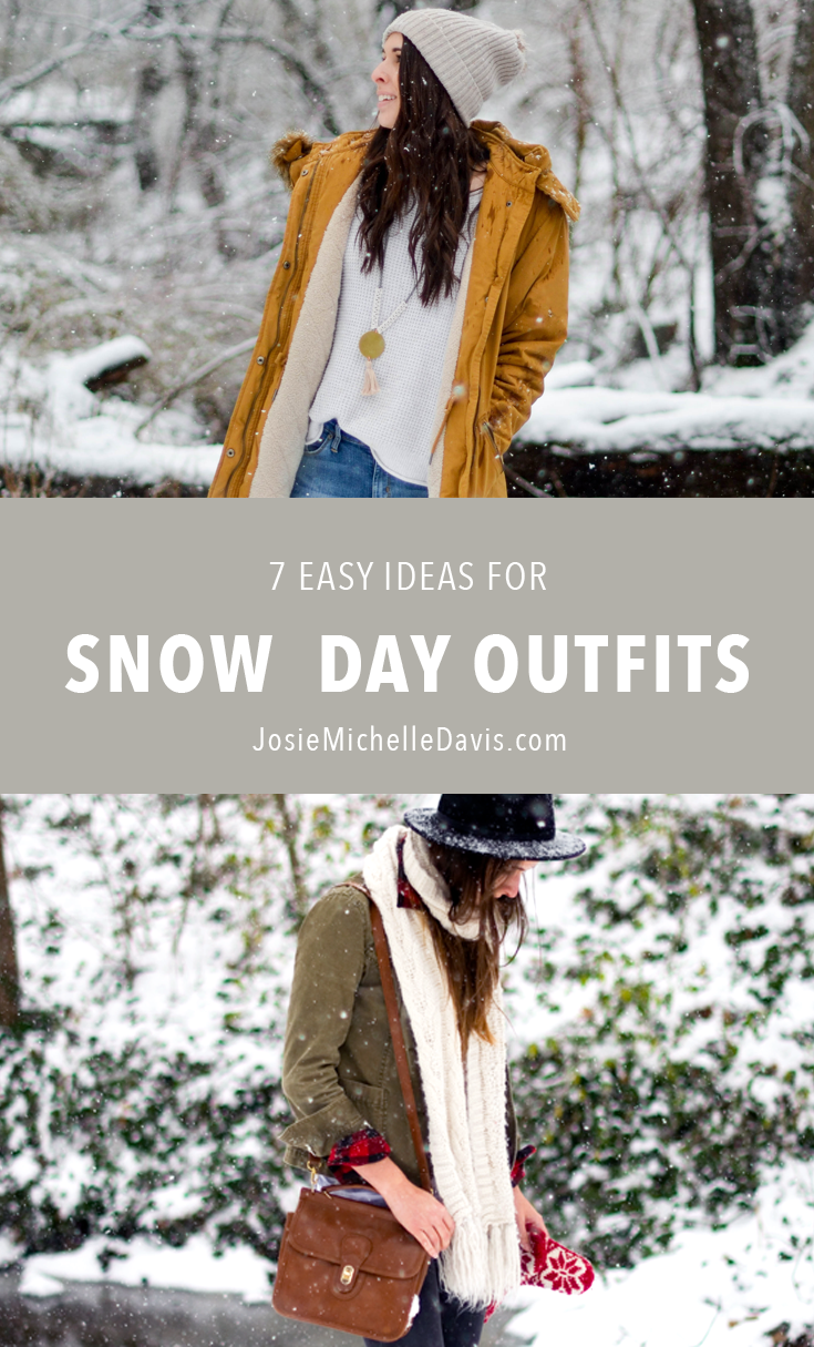 7 Ideas for Snow Day Outfits