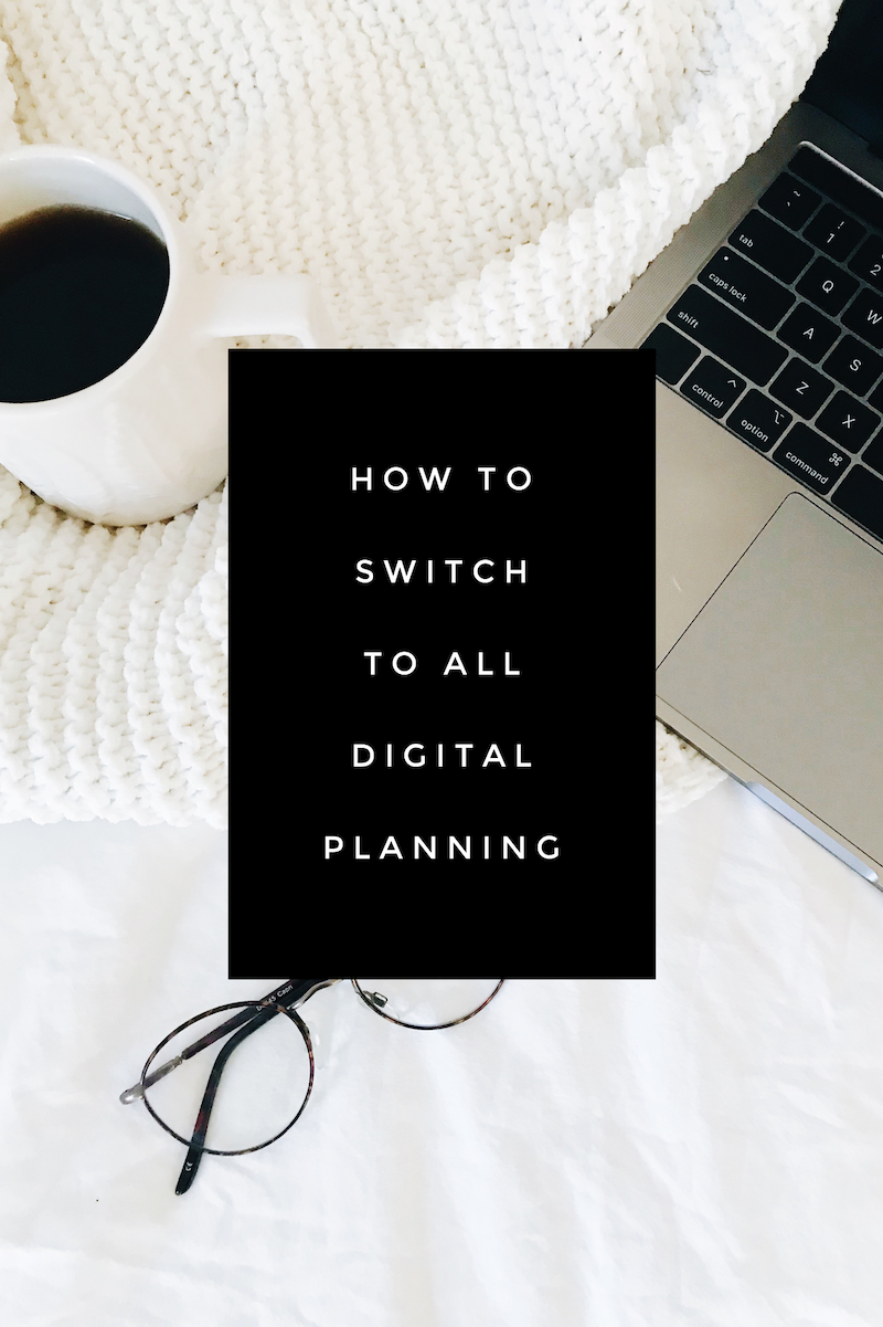 Why I Switched to All Digital Planning