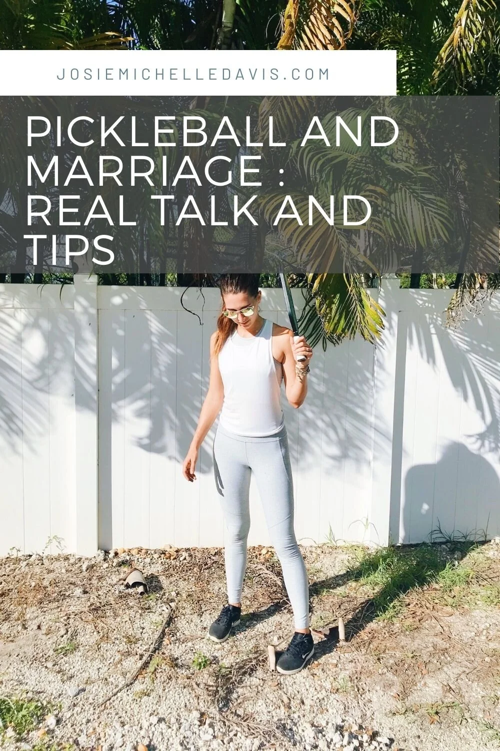 Girl with Pickleball paddle