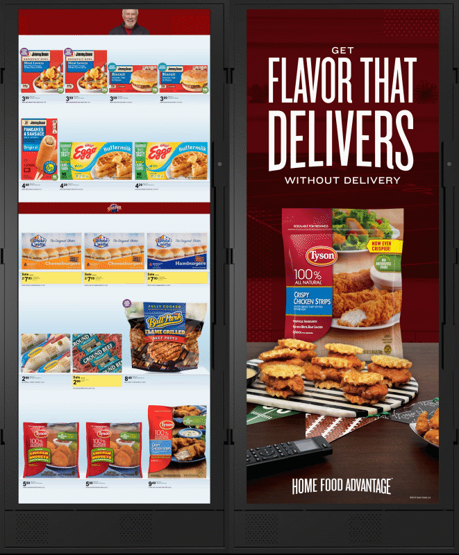 Animated Cooler Doors