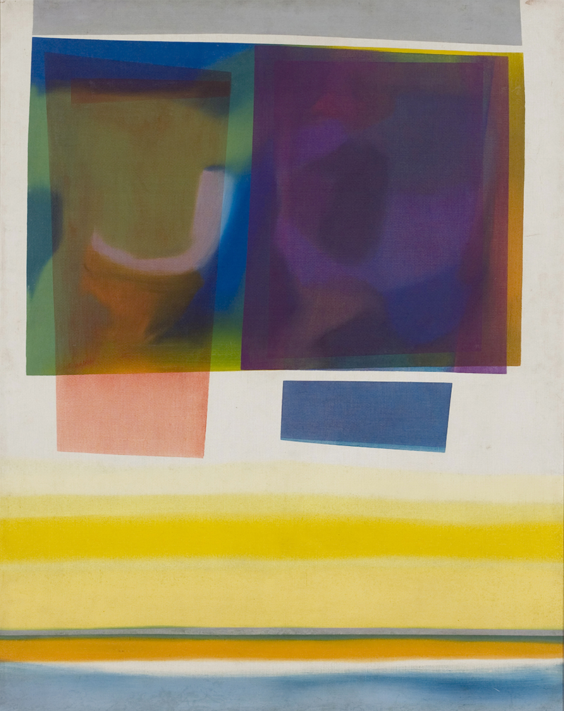 Two from Alor Star, 1969, Oil on Canvas, 126cm x 100cm, Collection of National Visual Arts Gallery, Malaysia